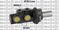 Metelli 05-0783 Brake Master Cylinder 050783
