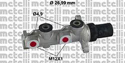 Metelli 05-0798 Brake Master Cylinder 050798