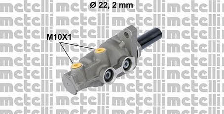 Metelli 05-0830 Brake Master Cylinder 050830