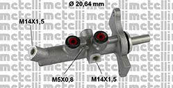 Metelli 05-0806 Brake Master Cylinder 050806