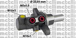 Metelli 05-0794 Brake Master Cylinder 050794