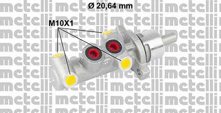 Metelli 05-0805 Brake Master Cylinder 050805