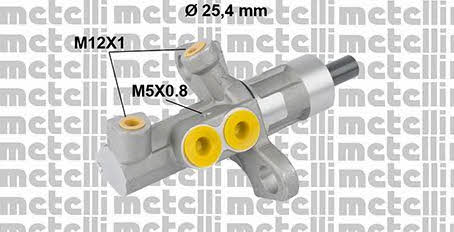 Metelli 05-0811 Brake Master Cylinder 050811