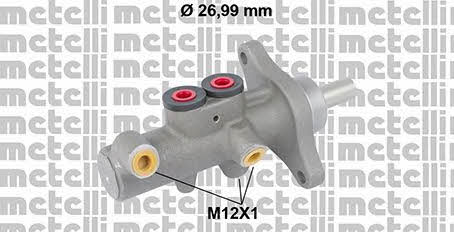 Metelli 05-0832 Brake Master Cylinder 050832