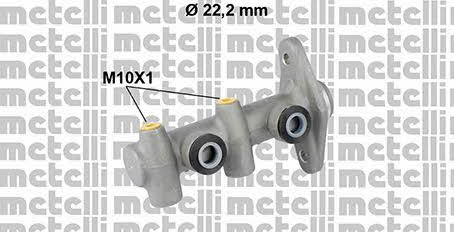 Metelli 05-0816 Brake Master Cylinder 050816