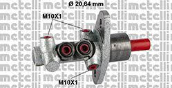 Metelli 05-0375 Brake Master Cylinder 050375