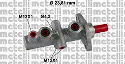 Metelli 05-0852 Brake Master Cylinder 050852