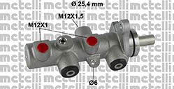 Metelli 05-0791 Brake Master Cylinder 050791