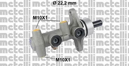 Metelli 05-0808 Brake Master Cylinder 050808