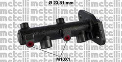 Metelli 05-0861 Brake Master Cylinder 050861