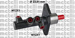 Metelli 05-0860 Brake Master Cylinder 050860
