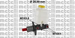 Metelli 05-0866 Brake Master Cylinder 050866