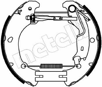 510218 Metelli Brake shoe set