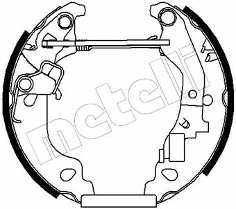 510145 Metelli Brake shoe set