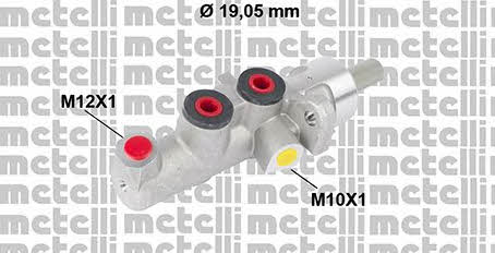 Metelli 05-0620 Brake Master Cylinder 050620