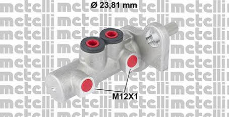 Metelli 05-0777 Brake Master Cylinder 050777