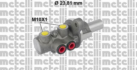 Metelli 05-0780 Brake Master Cylinder 050780