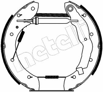 Metelli 51-0068 Brake shoe set 510068 510068 Metelli Brake shoe set