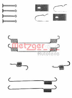 Metzger 105-0007 Mounting kit brake pads 1050007