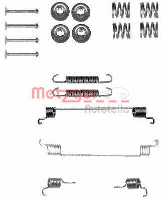 Metzger 105-0014 Mounting kit brake pads 1050014