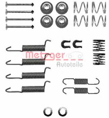Metzger 105-0016 Mounting kit brake pads 1050016