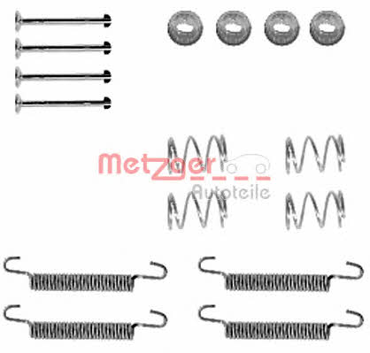 Metzger 105-0791 Mounting kit brake pads 1050791