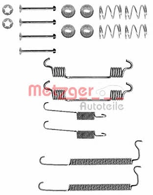 Metzger 105-0849 Mounting kit brake pads 1050849