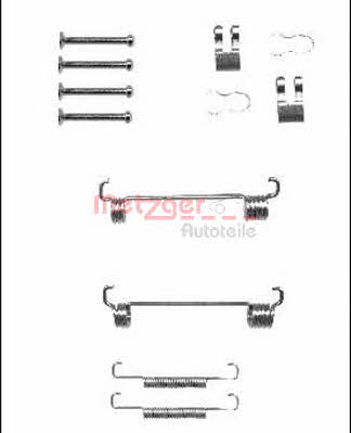 Metzger 105-0851 Mounting kit brake pads 1050851