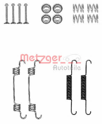 Metzger 105-0887 Repair kit for parking brake pads 1050887