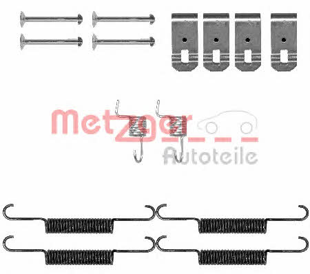 Metzger 105-0895 Mounting kit brake pads 1050895