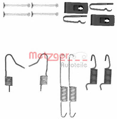 Metzger 105-0898 Mounting kit brake pads 1050898