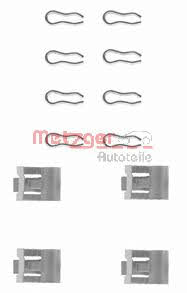 Metzger 109-1055 Mounting kit brake pads 1091055