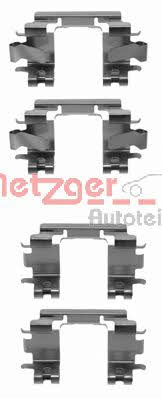 Metzger 109-1257 Mounting kit brake pads 1091257