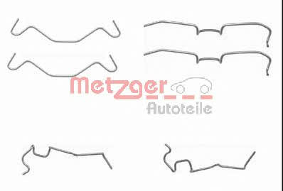 Metzger 109-1650 Mounting kit brake pads 1091650