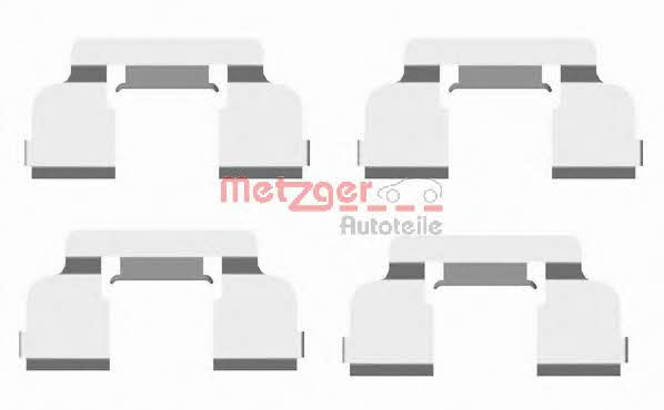 Metzger 109-1698 Mounting kit brake pads 1091698
