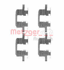 Metzger 109-1711 Mounting kit brake pads 1091711