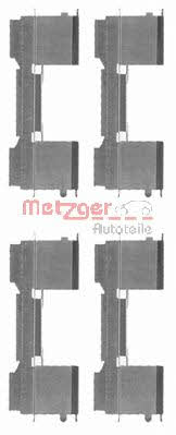Metzger 109-1729 Mounting kit brake pads 1091729