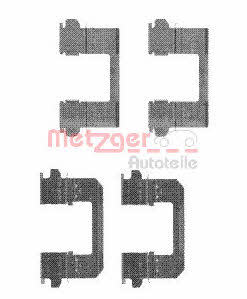 Metzger 109-1736 Mounting kit brake pads 1091736