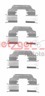 Metzger 109-1770 Mounting kit brake pads 1091770