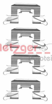 Metzger 109-1772 Mounting kit brake pads 1091772