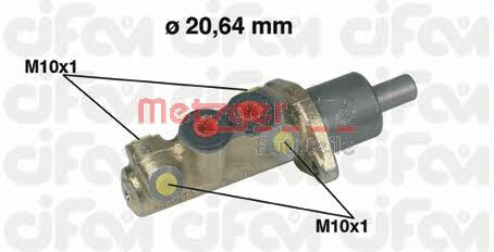 Metzger 202-039 Brake Master Cylinder 202039