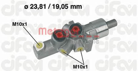 Metzger 202-177 Brake Master Cylinder 202177