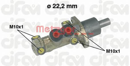 Metzger 202-198 Brake Master Cylinder 202198