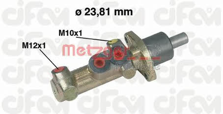 Metzger 202-386 Brake Master Cylinder 202386