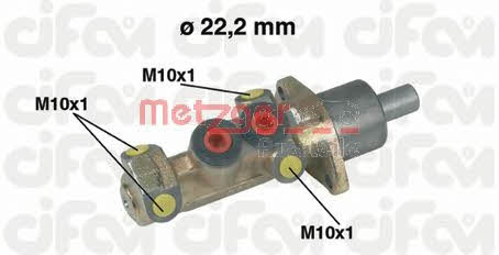 Metzger 202-387 Brake Master Cylinder 202387