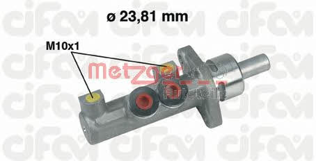 Metzger 202-412 Brake Master Cylinder 202412
