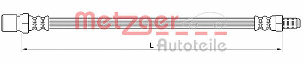 Metzger 4110641 Brake Hose 4110641 4110641 Metzger Brake Hose