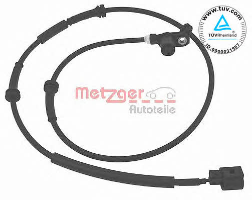 Metzger 0900087 Sensor ABS 0900087
