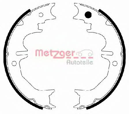 Metzger MG 207 Parking brake shoes MG207