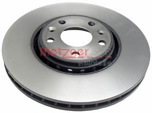 Metzger 6110002 Front brake disc ventilated 6110002